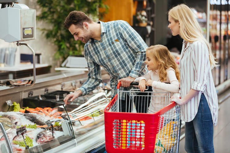 Faire course en ligne pour famille